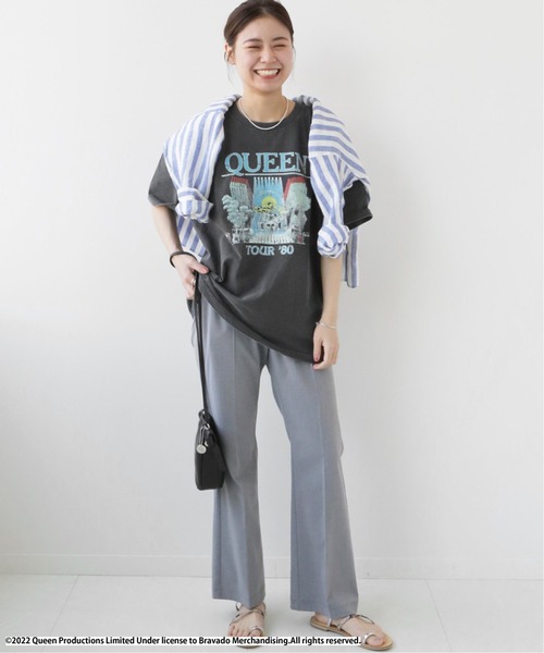 JOURNAL STANDARD relume（ジャーナルスタンダード　レリューム）の「《追加》【GOOD ROCK SPEED/グッドロックスピード】ロックTEE（Tシャツ/カットソー・レディース・ブラック/ブラック系その他/ブラック系その他2・SMALL/LARGE）」の10枚目の写真