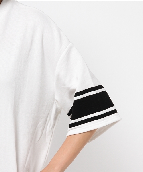 WEGO（ウィゴー）の「WEGO/ミドル丈ワイドワンピース（ワンピース・レディース・ホワイト/ブラック・FREE）」の7枚目の写真