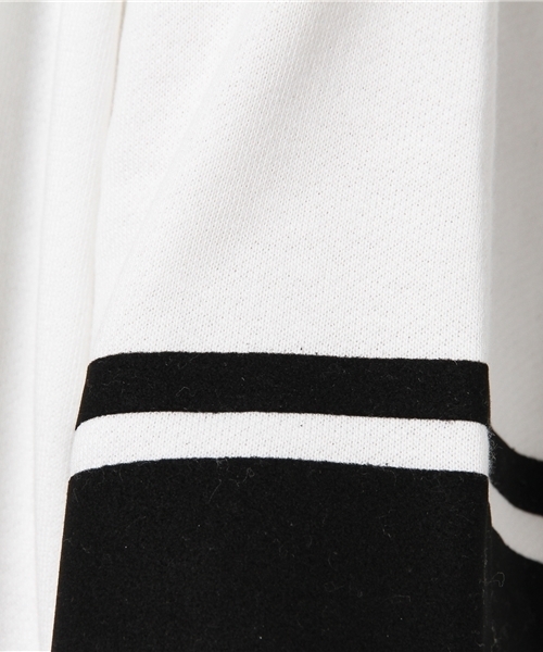 WEGO（ウィゴー）の「WEGO/ミドル丈ワイドワンピース（ワンピース・レディース・ホワイト/ブラック・FREE）」の9枚目の写真