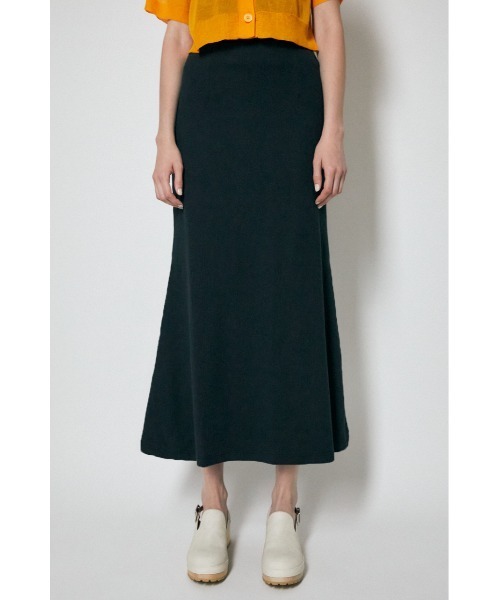 MOUSSY（マウジー）の「CUT MAXI MERMAID スカート（スカート・レディース・キナリ/ブラック/ネイビー・1/2）」の2枚目の写真