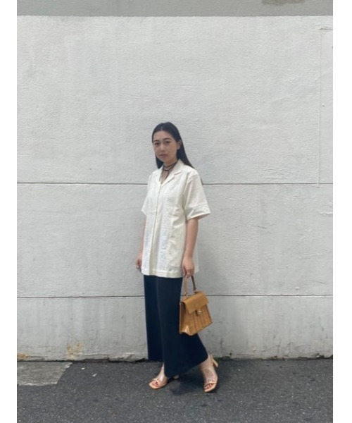 MOUSSY（マウジー）の「CUT MAXI MERMAID スカート（スカート・レディース・キナリ/ブラック/ネイビー・1/2）」の18枚目の写真