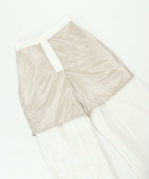 notch.（ノッチ）の「裾ドロストワークパンツ（その他パンツ・レディース・ブラック/ホワイト/ブラウン・M）」の16枚目の写真