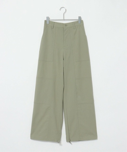 notch.（ノッチ）の「裾ドロストワークパンツ（その他パンツ・レディース・ブラック/ホワイト/ブラウン・M）」の19枚目の写真