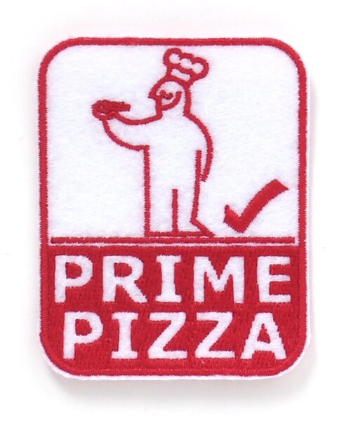 BREEZE（ブリーズ）の「WEB限定 Prime PIZZAコラボワッペン（その他雑貨・キッズ・レッド/ターコイズブルー/オレンジ/グリーン/キナリ・FREE）」の2枚目の写真