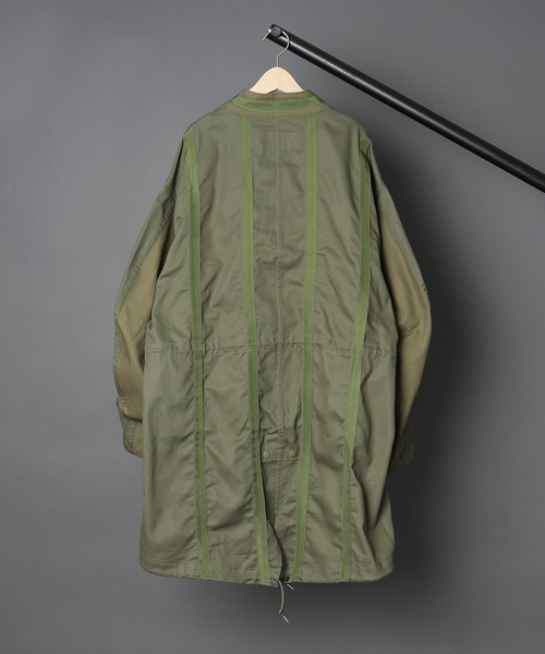 【 FDMTL / ファンダメンタル 】 TAPE HAORI COAT / テープ羽織りコート
