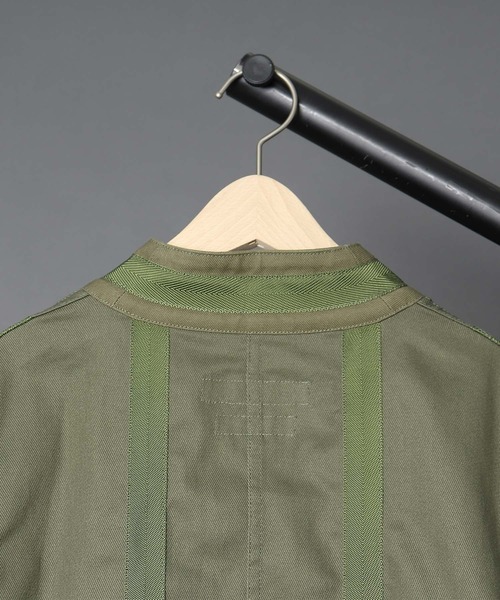【 FDMTL / ファンダメンタル 】 TAPE HAORI COAT / テープ羽織りコート