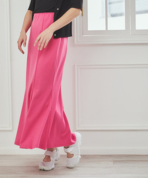 ANGIE（アンジー）の「ポンチマーメイドスカート（スカート・レディース・グリーン/ブラック/オレンジ/ピンク・FREE）」の21枚目の写真