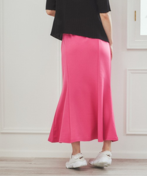 ANGIE（アンジー）の「ポンチマーメイドスカート（スカート・レディース・グリーン/ブラック/オレンジ/ピンク・FREE）」の8枚目の写真