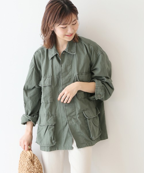 【新品、タグ付】SLOBE IENA【ロスコ】BDU SHIRTS ブルゾン SLOBE IENA｜《追加2予約》ROTHCO/ロスコ BDU SHIRTS ブルゾン