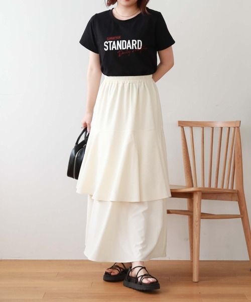 archives(アルシーヴ)の「プリントTee(Tシャツ/カットソー・レディース・ホワイト/ブラック/オフホワイト/モカ・MEDIUM)」の17枚目の写真