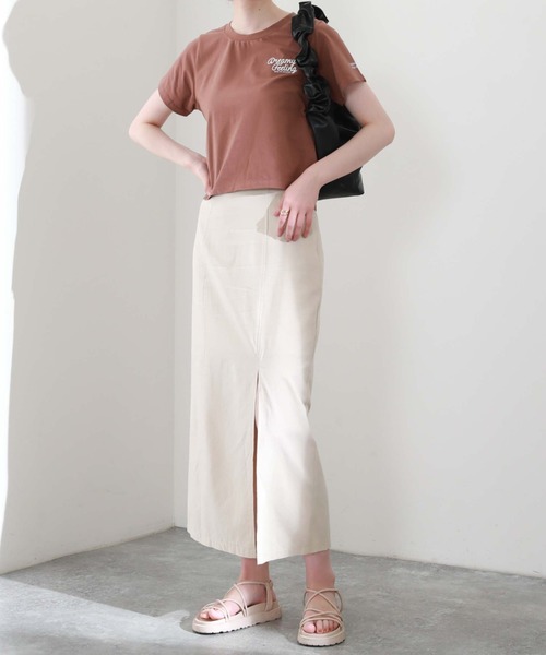 archives(アルシーヴ)の「プリントTee(Tシャツ/カットソー・レディース・ホワイト/ブラック/オフホワイト/モカ・MEDIUM)」の5枚目の写真
