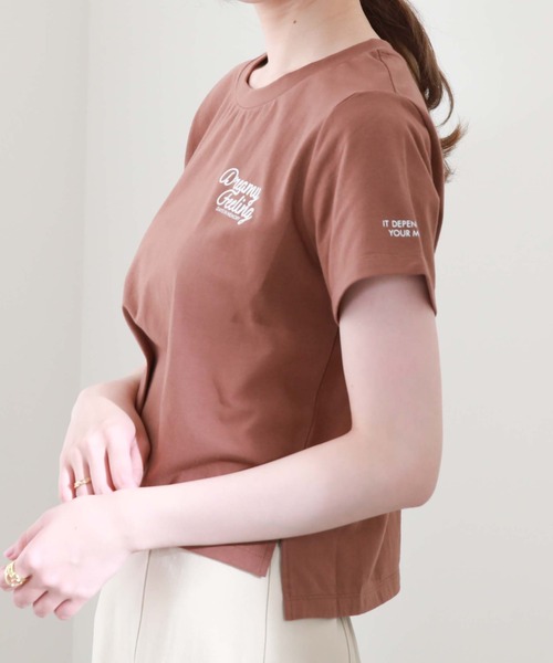 archives(アルシーヴ)の「プリントTee(Tシャツ/カットソー・レディース・ホワイト/ブラック/オフホワイト/モカ・MEDIUM)」の13枚目の写真