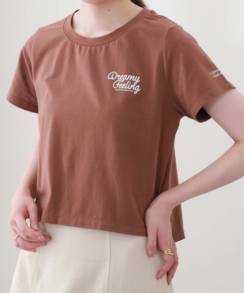 archives(アルシーヴ)の「プリントTee(Tシャツ/カットソー・レディース・ホワイト/ブラック/オフホワイト/モカ・MEDIUM)」の19枚目の写真