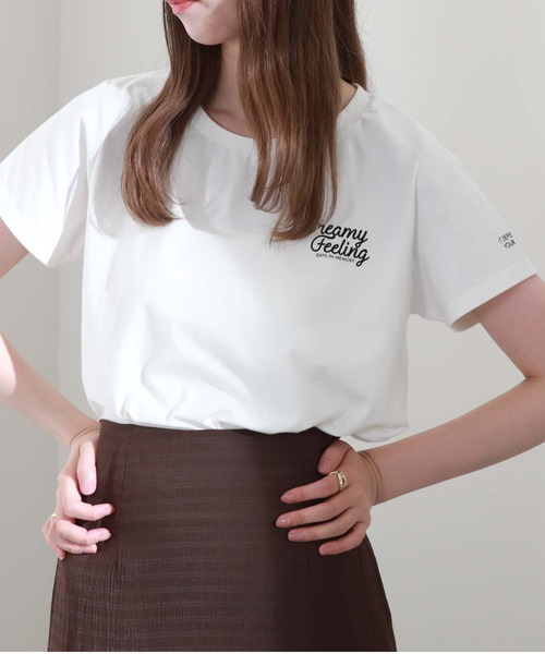 archives(アルシーヴ)の「プリントTee(Tシャツ/カットソー・レディース・ホワイト/ブラック/オフホワイト/モカ・MEDIUM)」の14枚目の写真
