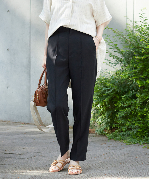 JOURNAL STANDARD(ジャーナルスタンダード)の「イージークロスパンツ(その他パンツ・レディース・ブラック/グリーン・38/36)」の2枚目の写真