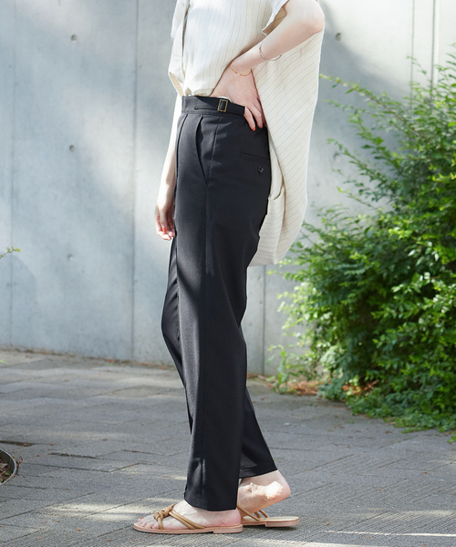 JOURNAL STANDARD(ジャーナルスタンダード)の「イージークロスパンツ(その他パンツ・レディース・ブラック/グリーン・38/36)」の5枚目の写真