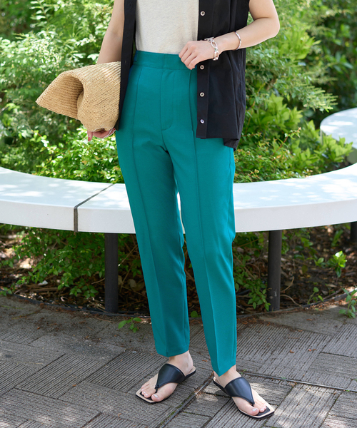 JOURNAL STANDARD(ジャーナルスタンダード)の「イージークロスパンツ(その他パンツ・レディース・ブラック/グリーン・38/36)」の9枚目の写真