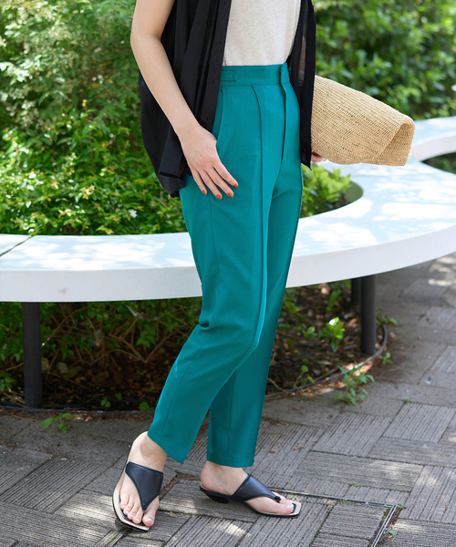 JOURNAL STANDARD(ジャーナルスタンダード)の「イージークロスパンツ(その他パンツ・レディース・ブラック/グリーン・38/36)」の10枚目の写真