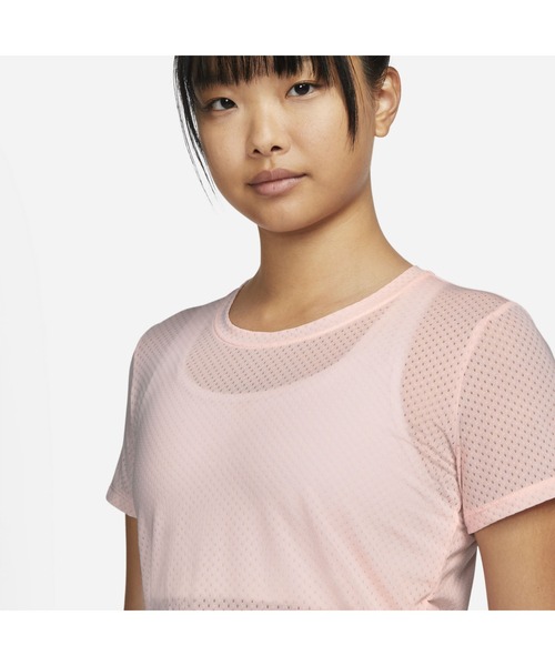 NIKE（ナイキ）の「ナイキ NIKE ナイキ ウィメンズ ワン DF BRTH STD S/S トップ（Tシャツ/カットソー・レディース・ブラック/ピンク・L/XL/S/M）」の5枚目の写真