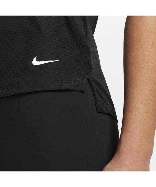 NIKE（ナイキ）の「ナイキ NIKE ナイキ ウィメンズ ワン DF BRTH STD S/S トップ（Tシャツ/カットソー・レディース・ブラック/ピンク・L/XL/S/M）」の10枚目の写真