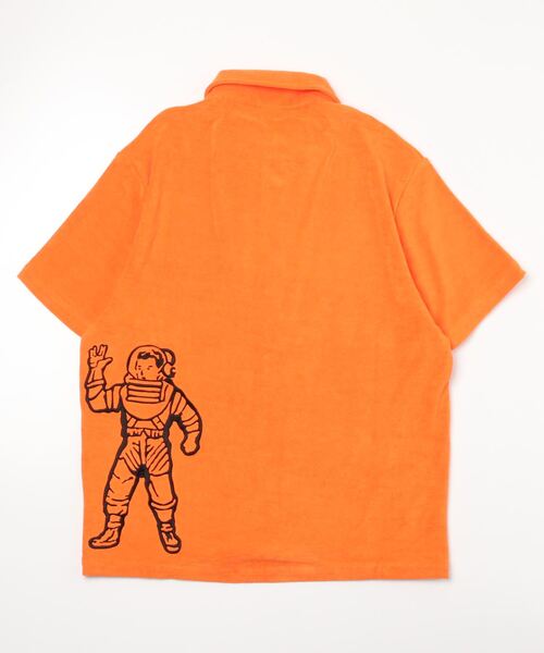 BILLIONAIRE BOYS CLUB(ビリオネア・ボーイズ・クラブ)の「PILE OPEN COLLAR SHIRT S/S WITH BADGE(シャツ/ブラウス・メンズ・ホワイト/ブラック/オレンジ・LARGE/X-LARGE/MEDIUM)」の5枚目の写真