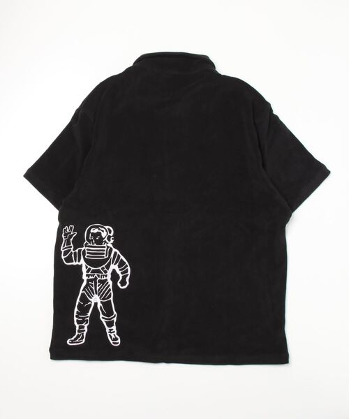 BILLIONAIRE BOYS CLUB(ビリオネア・ボーイズ・クラブ)の「PILE OPEN COLLAR SHIRT S/S WITH BADGE(シャツ/ブラウス・メンズ・ホワイト/ブラック/オレンジ・LARGE/X-LARGE/MEDIUM)」の6枚目の写真