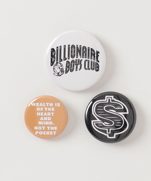 BILLIONAIRE BOYS CLUB(ビリオネア・ボーイズ・クラブ)の「PILE OPEN COLLAR SHIRT S/S WITH BADGE(シャツ/ブラウス・メンズ・ホワイト/ブラック/オレンジ・LARGE/X-LARGE/MEDIUM)」の4枚目の写真