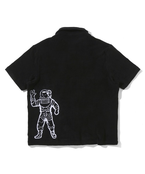 BILLIONAIRE BOYS CLUB(ビリオネア・ボーイズ・クラブ)の「PILE OPEN COLLAR SHIRT S/S WITH BADGE(シャツ/ブラウス・メンズ・ホワイト/ブラック/オレンジ・LARGE/X-LARGE/MEDIUM)」の7枚目の写真