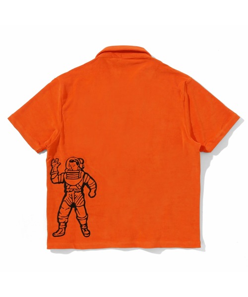BILLIONAIRE BOYS CLUB(ビリオネア・ボーイズ・クラブ)の「PILE OPEN COLLAR SHIRT S/S WITH BADGE(シャツ/ブラウス・メンズ・ホワイト/ブラック/オレンジ・LARGE/X-LARGE/MEDIUM)」の8枚目の写真