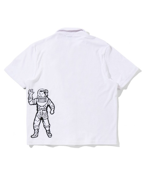 BILLIONAIRE BOYS CLUB(ビリオネア・ボーイズ・クラブ)の「PILE OPEN COLLAR SHIRT S/S WITH BADGE(シャツ/ブラウス・メンズ・ホワイト/ブラック/オレンジ・LARGE/X-LARGE/MEDIUM)」の9枚目の写真