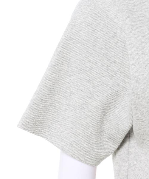 INGNI(イング)の「ハーフZIP/リブトップス(Tシャツ/カットソー・レディース・ブラック/ブラウン/オフホワイト/オートミール・M)」の11枚目の写真