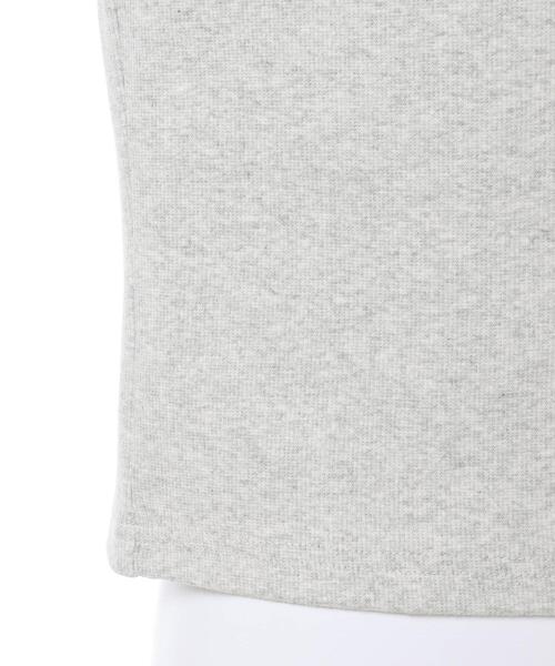 INGNI(イング)の「ハーフZIP/リブトップス(Tシャツ/カットソー・レディース・ブラック/ブラウン/オフホワイト/オートミール・M)」の12枚目の写真