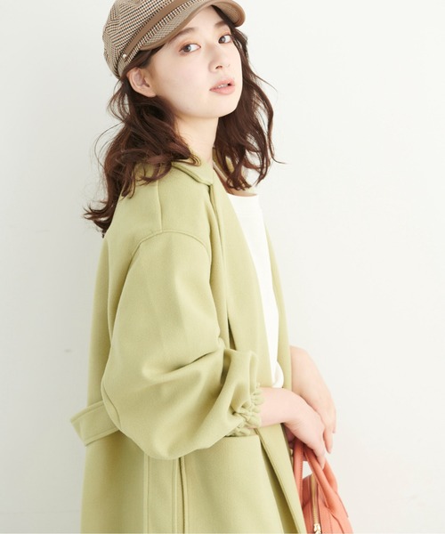 FREE'S MART（フリーズマート）の「◆ボリュームスリーブオーバーガウンコート（その他アウター・レディース・パープル/グリーン/ブラウン系その他・SMALL/MEDIUM）」の22枚目の写真