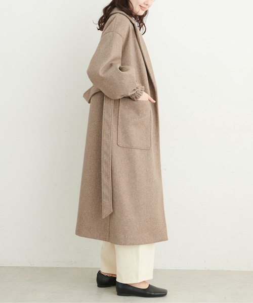 FREE'S MART（フリーズマート）の「◆ボリュームスリーブオーバーガウンコート（その他アウター・レディース・パープル/グリーン/ブラウン系その他・SMALL/MEDIUM）」の16枚目の写真