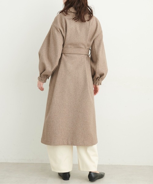 FREE'S MART（フリーズマート）の「◆ボリュームスリーブオーバーガウンコート（その他アウター・レディース・パープル/グリーン/ブラウン系その他・SMALL/MEDIUM）」の21枚目の写真