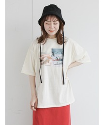 ehka sopo | フォトプリントTシャツ(Tシャツ/カットソー)