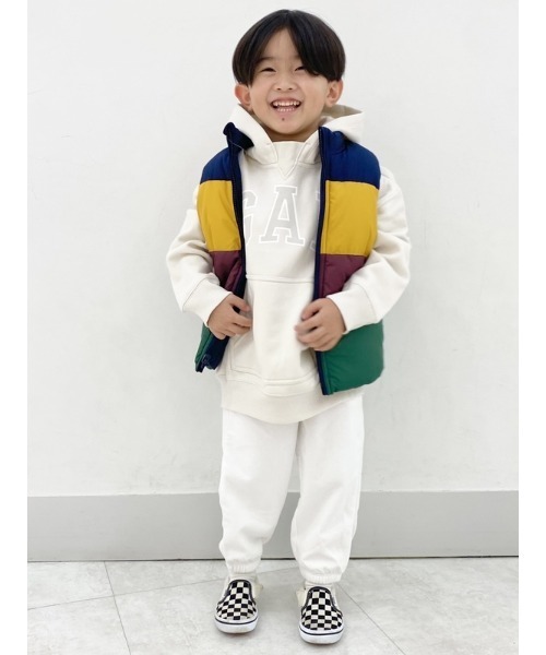 GAP(ギャップ)の「リバーシブル パファーベスト(幼児)(ダウンベスト・キッズ・ブルー・12-18M/18-24M/2 YRS/3 YRS/4 YRS/5 YRS)」の8枚目の写真