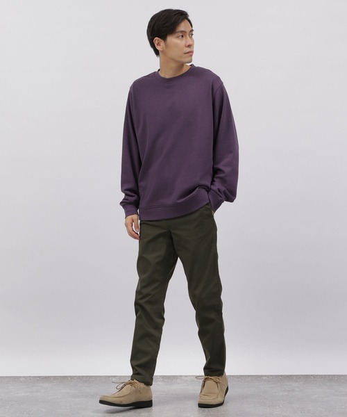 LAKOLE(ラコレ)の「裏毛スウェットプルオーバー / 125695(スウェット・メンズ・キャメル/グリーン/オフホワイト/パープル/ブラック・MEDIUM/LARGE/X-LARGE)」の15枚目の写真