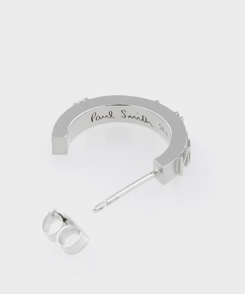 【希少】ポールスミス ロゴ ピアス 片耳用 シルバー 925 Paul Smith（ポールスミス）の「