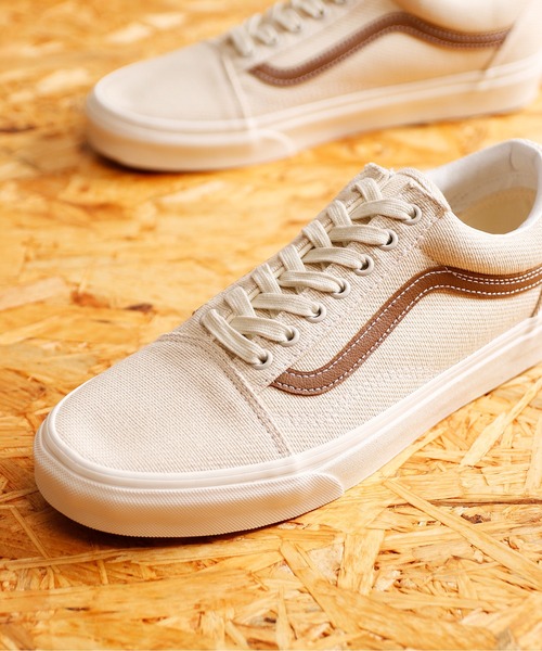 And A(アンドエー)の「VANS ヴァンズ / OLD SKOOL オールドスクール デザートツイル キャンバスローカットスニーカー / VN0A5KRSBD4 VN0A5JMIBUE(スニーカー・メンズ・オリーブ/ベージュ・27cm/28.5cm/27.5cm/26.5cm)」の7枚目の写真