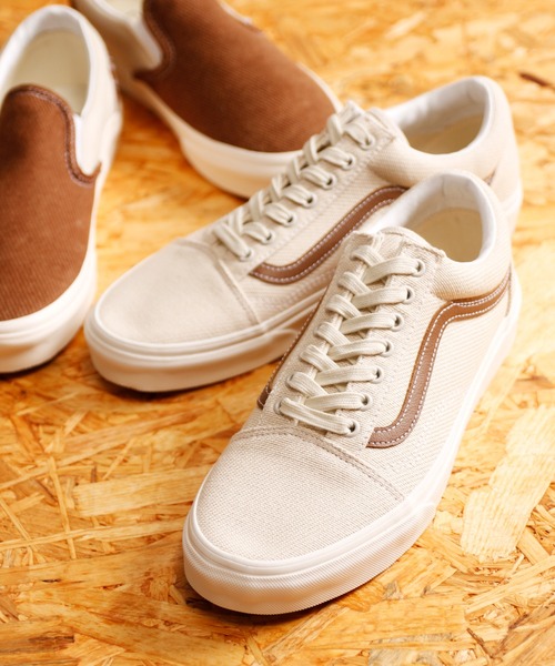 And A(アンドエー)の「VANS ヴァンズ / OLD SKOOL オールドスクール デザートツイル キャンバスローカットスニーカー / VN0A5KRSBD4 VN0A5JMIBUE(スニーカー・メンズ・オリーブ/ベージュ・27cm/28.5cm/27.5cm/26.5cm)」の18枚目の写真