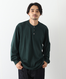 【blurhms ROOTSTOCK】 Extra Soft Henley-neck L/S