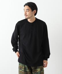 【blurhms ROOTSTOCK】 Extra Soft Henley-neck L/S