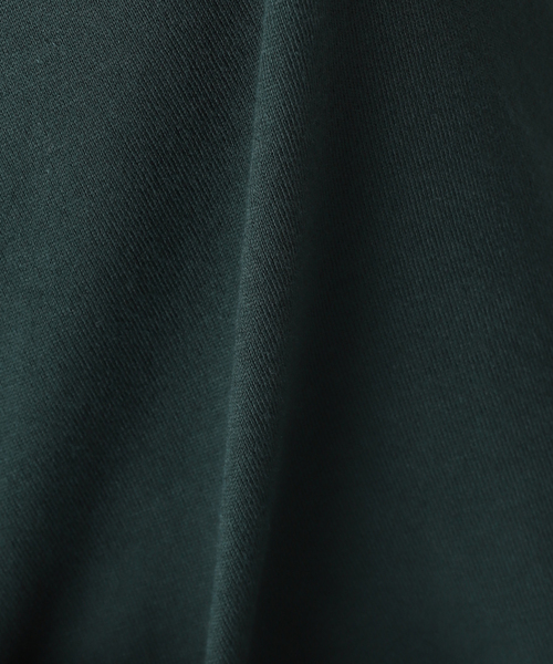 blurhms（ブラームス）の「【blurhms ROOTSTOCK】 Extra Soft Henley-neck L/S（Tシャツ/カットソー・メンズ・ブラック/ホワイト系その他/グリーン/ライトイエロー・3/4）」の6枚目の写真