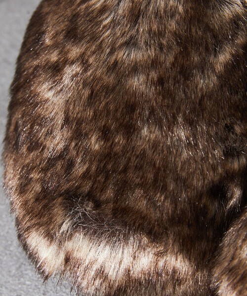 FREAK'S STORE（フリークスストア）の「WEB限定 FREAK'S STORE OUTDOORS/フリークスアウトドアーズ バックルストラップ ファーサンダル/レオパード/クロッグ（サンダル・メンズ・ブラック/ブラウン/ブラック系その他/ブラウン系その他/レオパード/その他35・23/24/25/26/27/28）」の16枚目の写真