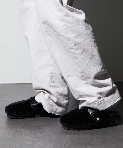 FREAK'S STORE（フリークスストア）の「WEB限定 FREAK'S STORE OUTDOORS/フリークスアウトドアーズ バックルストラップ ファーサンダル/レオパード/クロッグ（サンダル・メンズ・ブラック/ブラウン/ブラック系その他/ブラウン系その他/レオパード/その他35・23/24/25/26/27/28）」の19枚目の写真