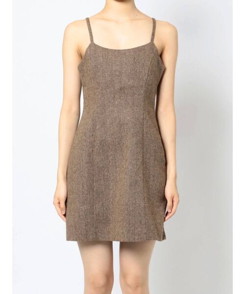 EVRIS（エヴリス）の「ツイードジャンスカ【セットアップ着用可能】（ワンピース・レディース・ブラック/パープル/ブラウン・FREE）」の19枚目の写真