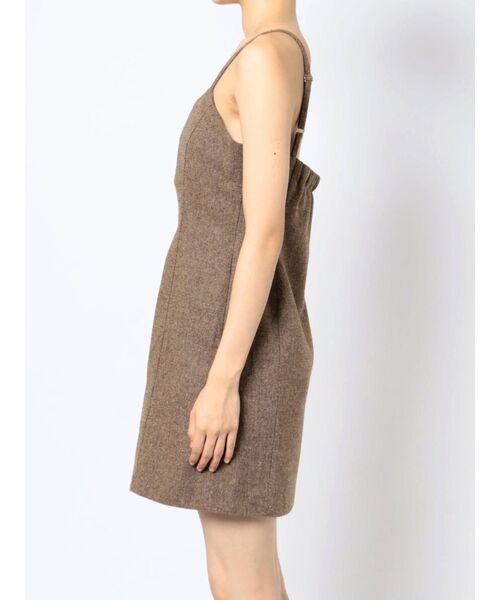 EVRIS（エヴリス）の「ツイードジャンスカ【セットアップ着用可能】（ワンピース・レディース・ブラック/パープル/ブラウン・FREE）」の18枚目の写真