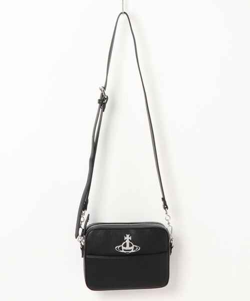 Vivienne Westwood(ヴィヴィアンウエストウッド)の「43030053-S000D-PFCROSSBODY BAG(ショルダーバッグ・レディース・ブラック・FREE)」の1枚目の写真