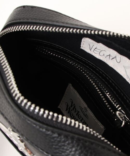 Vivienne Westwood(ヴィヴィアンウエストウッド)の「43030053-S000D-PFCROSSBODY BAG(ショルダーバッグ・レディース・ブラック・FREE)」の4枚目の写真
